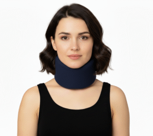 Collier Cervical en mousse Bleu NS 3 B Case