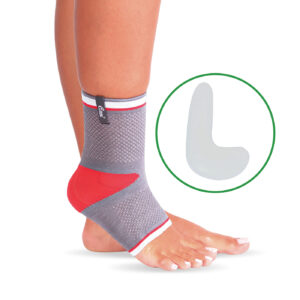 Chevilliére bimalléolaire + Silicone