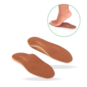 Semelle Pour Pied Plat De Cuir