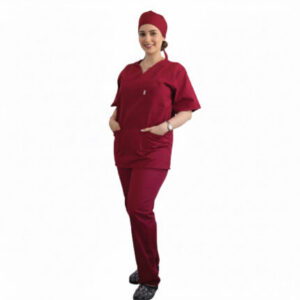 Tenue de bloc Homme Rouge Bordeaux