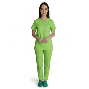 Tenue de bloc femme pistache New